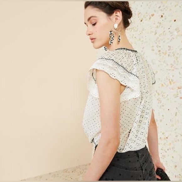 Ulla Johnson Rena Blouse in Cream - Picture 3 of 16